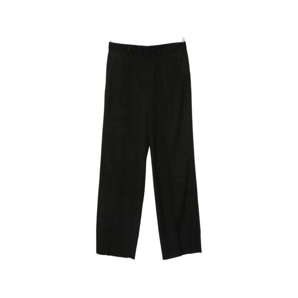 Lardini Men Wide-Leg Trousers With Pressed Pleats